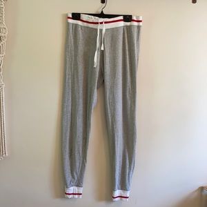Cabin stripe jogger sweatpants